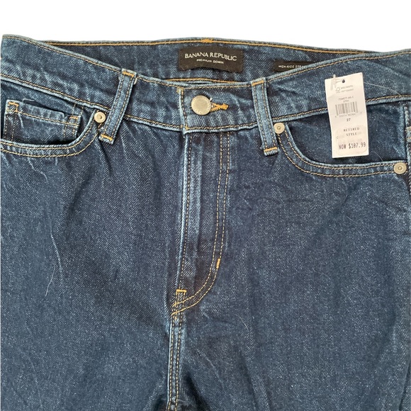 Banana Republic Women’s Jeans High-Rise Straight Retired Style Size 27 - Picture 5 of 5